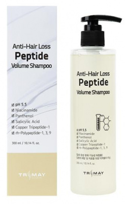 Шампунь для волос Anti-Hair Loss Peptide Volume Shampoo, 300мл Trimay